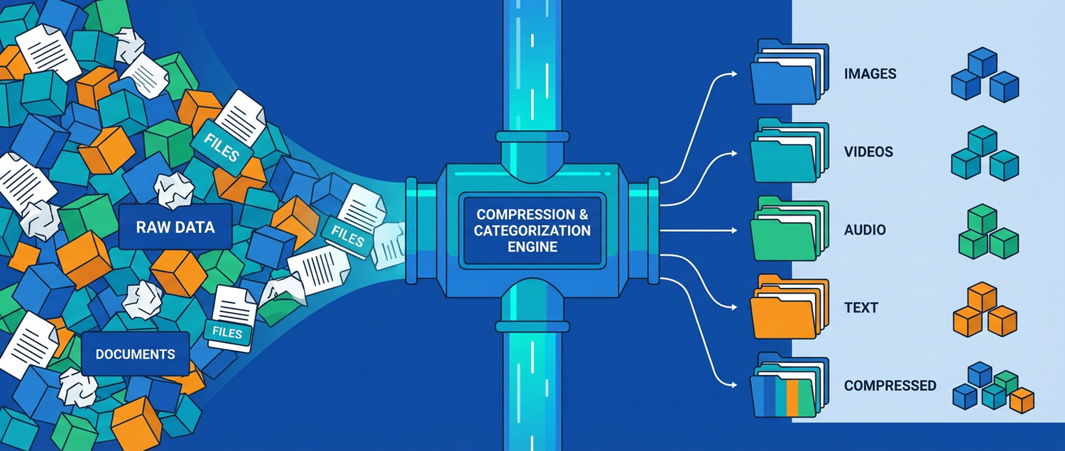 How to Minimise AI Data Size and Auto-Categorise It Properly